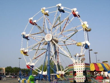 Full Size Carnival Rides and Amusements