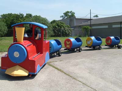 Animal Crackers Trackless Train