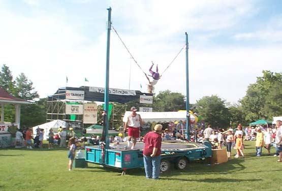 Trampoline Bungee