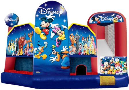 Disney 3D 5-in-1 Combo Inflatable