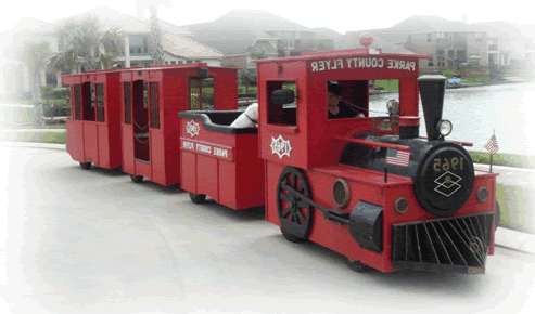 Park County Flyer Trackless Train